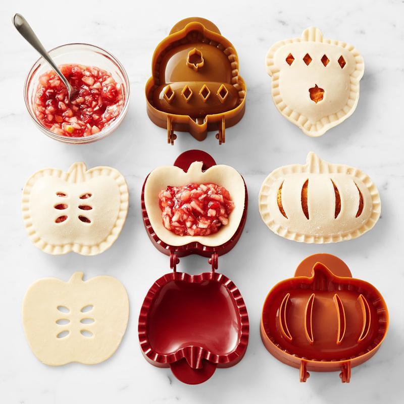 Mini Pie Molds 3Pcs (Apple & Pumpkin & Acorn)