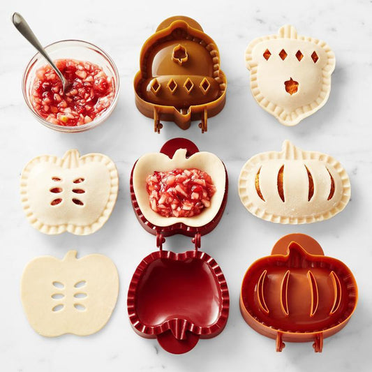 Mini Pie Molds 3Pcs (Apple & Pumpkin & Acorn)