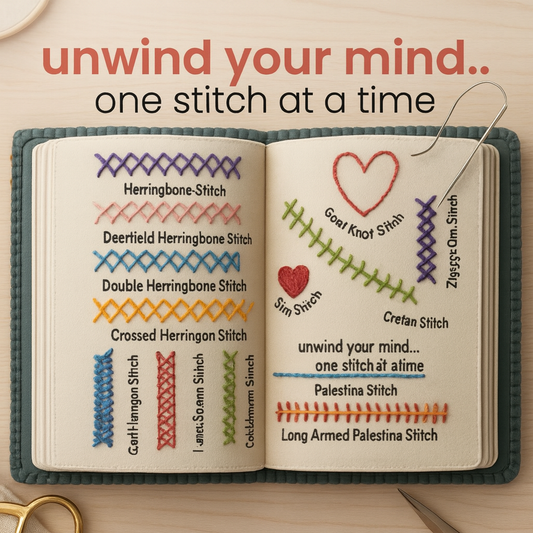 Embroidery Stitch Book