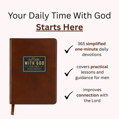 One Minute with God 365 Day Devotional Prayer Book