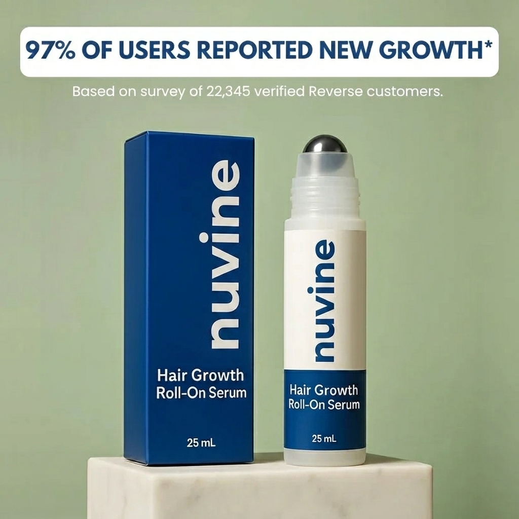 BUY 1 GET 1 FREE Hair Growth Roll-On Serum